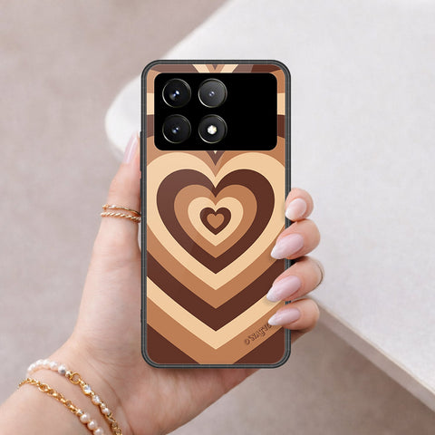 Xiaomi Poco X6 Pro Cover - O'Nation Heartbeat Series - HQ Ultra Shine Premium Infinity Glass Soft Silicon Borders Case