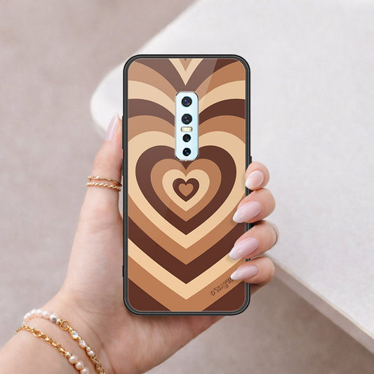 Vivo V17 Pro Cover - O'Nation Heartbeat Series - HQ Ultra Shine Premium Infinity Glass Soft Silicon Borders Case