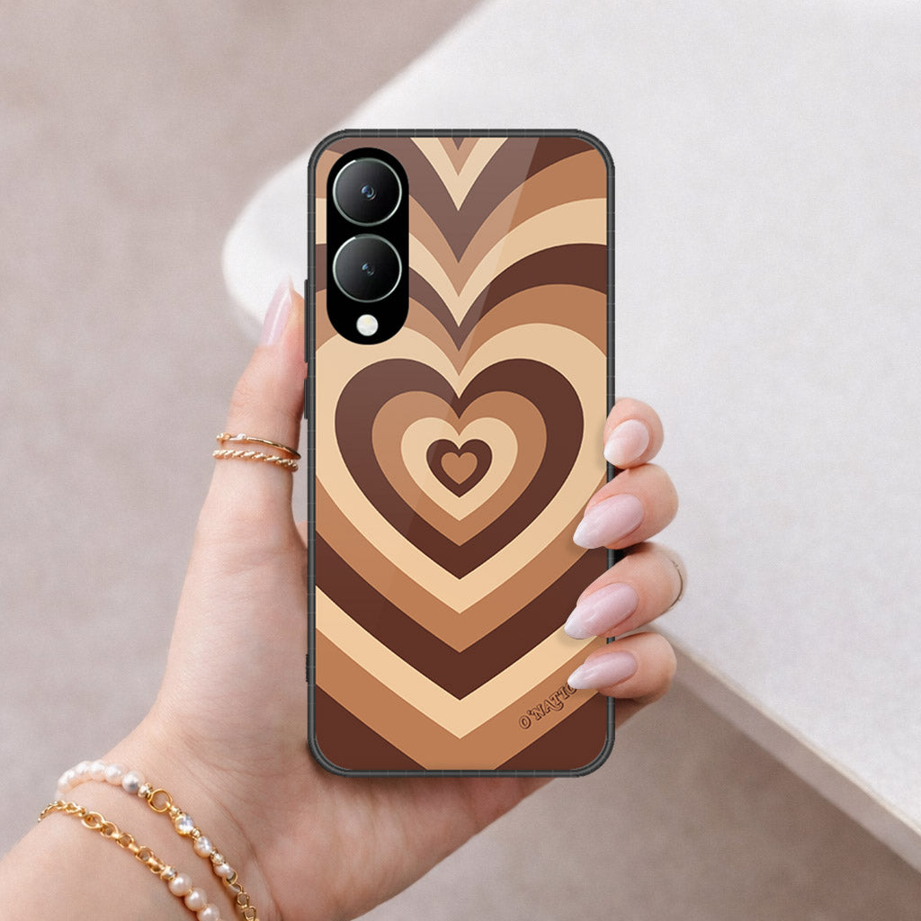 Vivo Y28 5G Cover - O'Nation Heartbeat Series - HQ Ultra Shine Premium Infinity Glass Soft Silicon Borders Case
