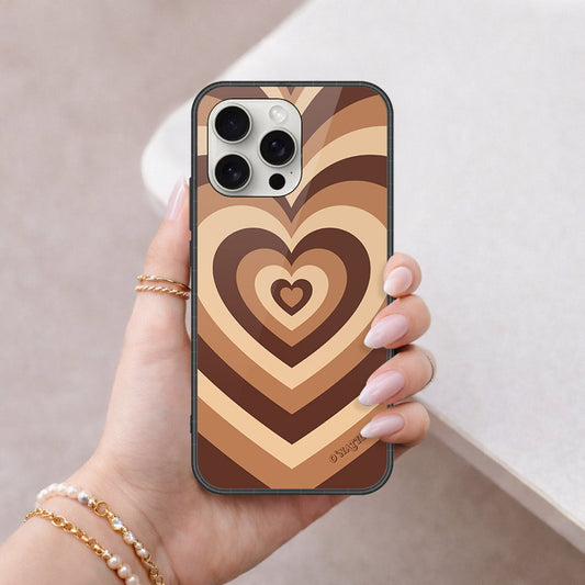 iPhone 16 Pro - O'Nation Heartbeat Series - HQ Ultra Shine Premium Infinity Glass Soft Silicon Borders Case