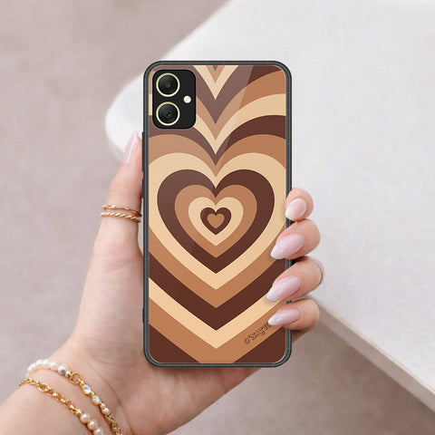 Samsung Galaxy A06 Cover - O'Nation Heartbeat Series - HQ Ultra Shine Premium Infinity Glass Soft Silicon Borders Case