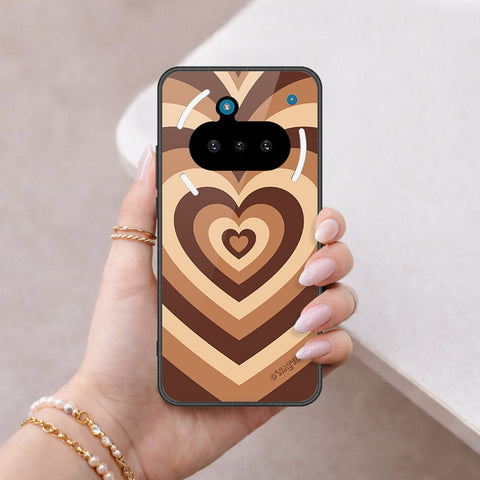Nothing Phone 3a Cover - O'Nation Heartbeat Series - HQ Ultra Shine Premium Infinity Glass Soft Silicon Borders Case