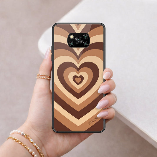 Xiaomi Poco X3 Pro Cover - O'Nation Heartbeat Series - HQ Ultra Shine Premium Infinity Glass Soft Silicon Borders Case