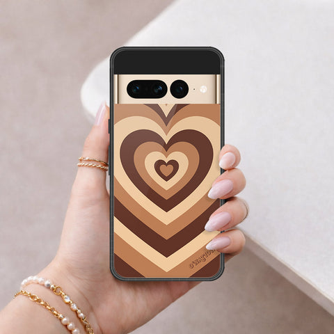 Google Pixel 7 Pro Cover - O'Nation Heartbeat Series - HQ Ultra Shine Premium Infinity Glass Soft Silicon Borders Case