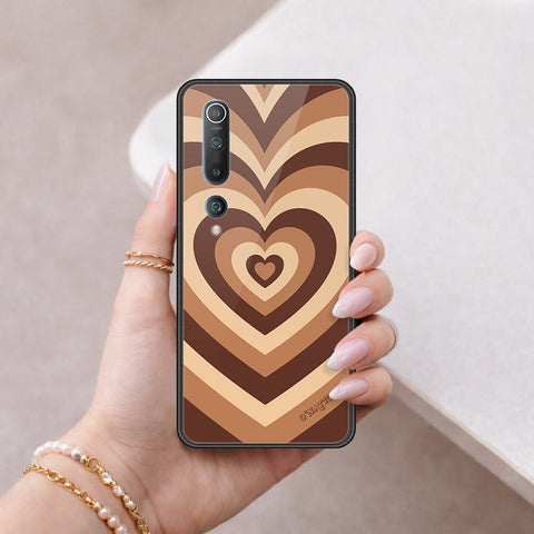 Xiaomi Mi 10 Cover - O'Nation Heartbeat Series - HQ Ultra Shine Premium Infinity Glass Soft Silicon Borders Case