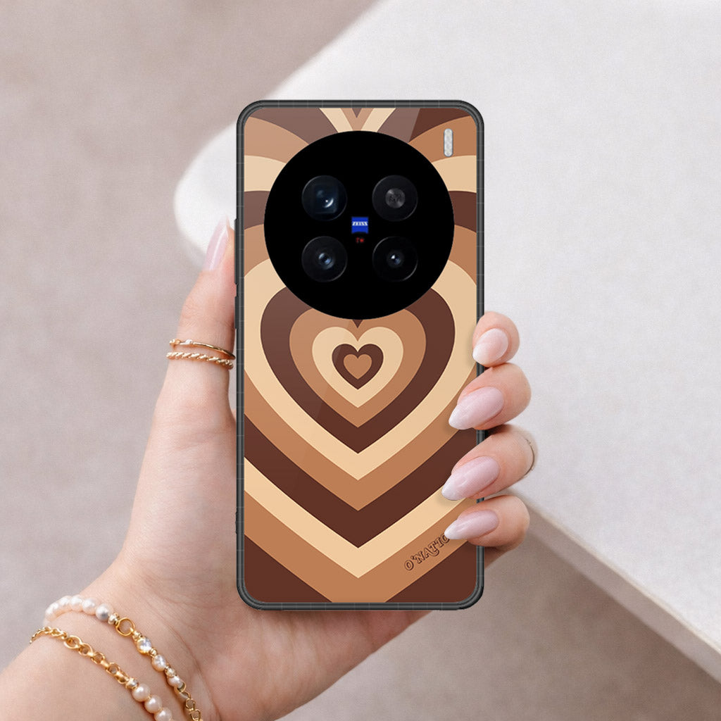 Vivo V7 Plus Cover - O'Nation Heartbeat Series - HQ Ultra Shine Premium Infinity Glass Soft Silicon Borders Case