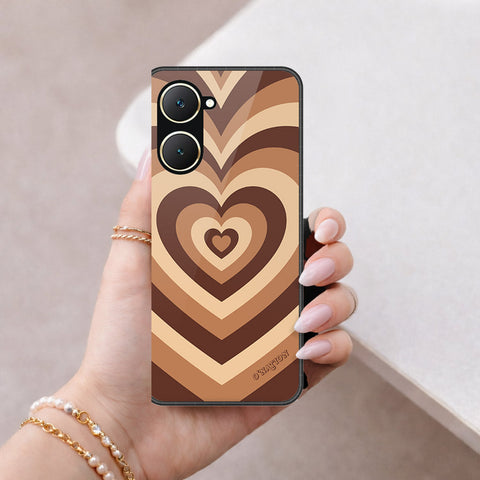 Vivo Y18 Cover - O'Nation Heartbeat Series - HQ Ultra Shine Premium Infinity Glass Soft Silicon Borders Case