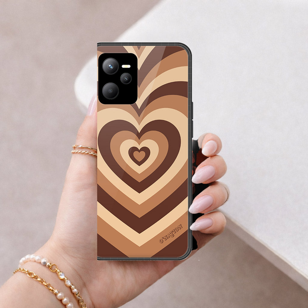 Realme Narzo 50A Prime Cover - O'Nation Heartbeat Series - HQ Ultra Shine Premium Infinity Glass Soft Silicon Borders Case