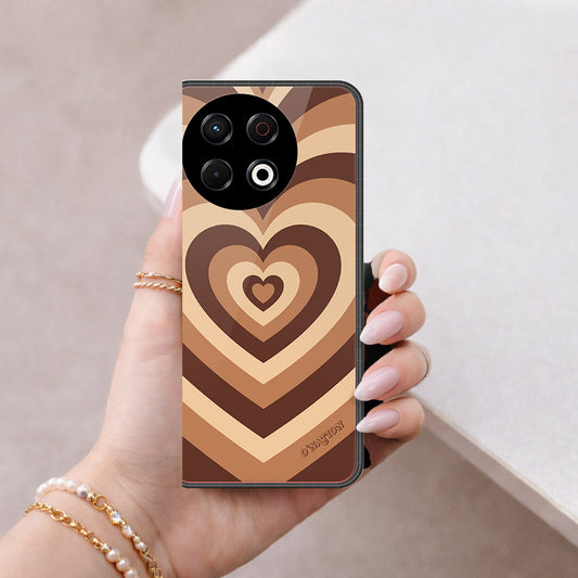 Tecno Spark 30 Pro Cover - O'Nation Heartbeat Series - HQ Ultra Shine Premium Infinity Glass Soft Silicon Borders Case
