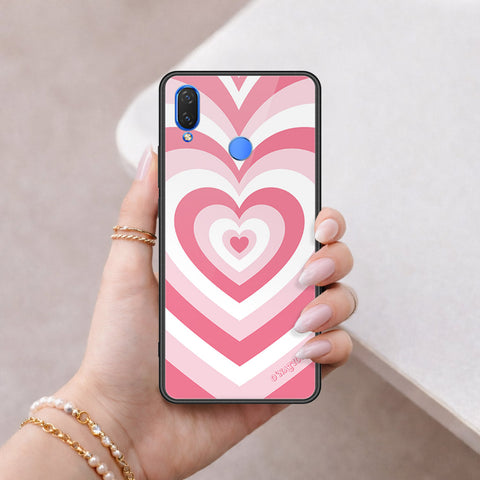 Huawei Honor 8C Cover - O'Nation Heartbeat Series - HQ Ultra Shine Premium Infinity Glass Soft Silicon Borders Case