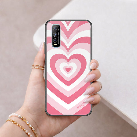 Vivo Y70s Cover - O'Nation Heartbeat Series - HQ Ultra Shine Premium Infinity Glass Soft Silicon Borders Case