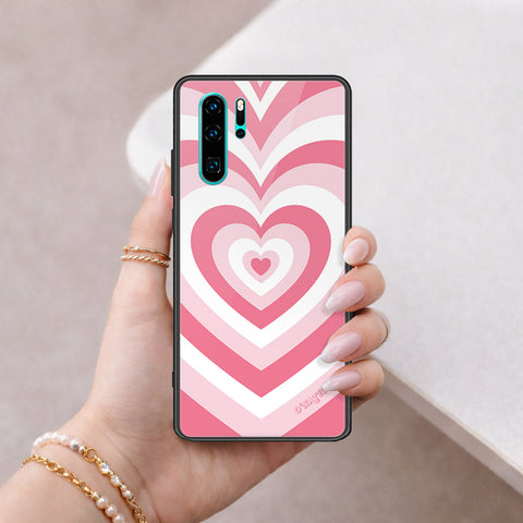 Huawei P30 Pro Cover - O'Nation Heartbeat Series - HQ Ultra Shine Premium Infinity Glass Soft Silicon Borders Case