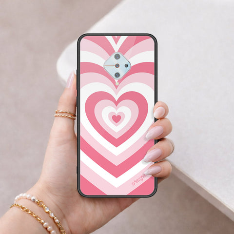Vivo S1 Pro Cover - O'Nation Heartbeat Series - HQ Ultra Shine Premium Infinity Glass Soft Silicon Borders Case