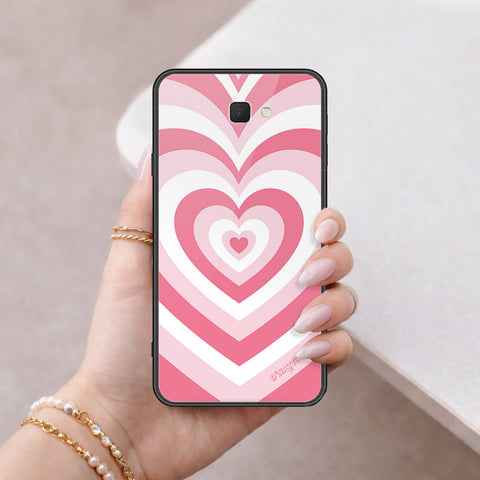 Samsung Galaxy J7 Prime Cover - O'Nation Heartbeat Series - HQ Ultra Shine Premium Infinity Glass Soft Silicon Borders Case