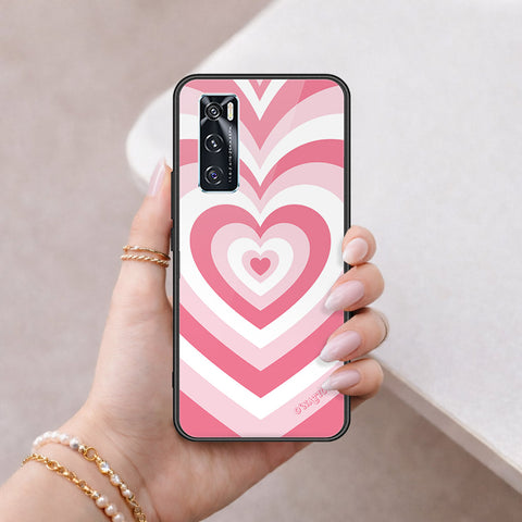 Vivo V20 SE Cover - O'Nation Heartbeat Series - HQ Ultra Shine Premium Infinity Glass Soft Silicon Borders Case