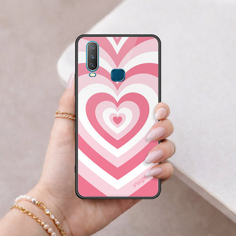 Vivo Y15 Cover - O'Nation Heartbeat Series - HQ Ultra Shine Premium Infinity Glass Soft Silicon Borders Case
