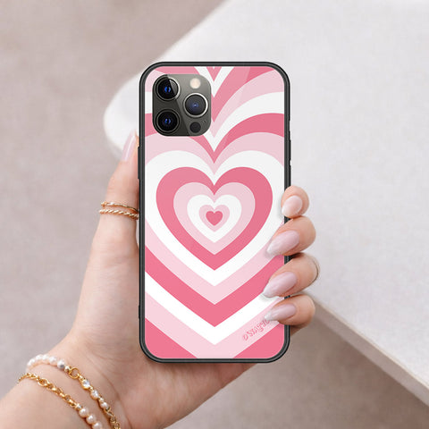iPhone 12 Pro - O'Nation Heartbeat Series - HQ Ultra Shine Premium Infinity Glass Soft Silicon Borders Case