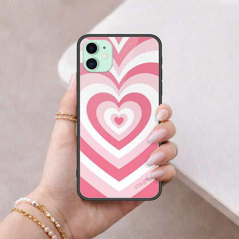 iPhone 11 - O'Nation Heartbeat Series - HQ Ultra Shine Premium Infinity Glass Soft Silicon Borders Case