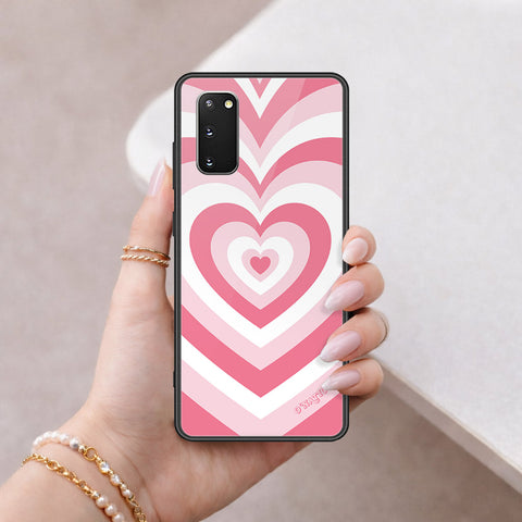 Samsung Galaxy S20 Cover - O'Nation Heartbeat Series - HQ Ultra Shine Premium Infinity Glass Soft Silicon Borders Case
