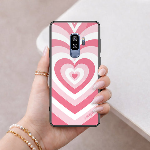 Samsung Galaxy S9 Plus Cover - O'Nation Heartbeat Series - HQ Ultra Shine Premium Infinity Glass Soft Silicon Borders Case