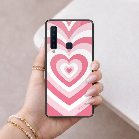 Samsung Galaxy A9 Star Pro Cover - O'Nation Heartbeat Series - HQ Ultra Shine Premium Infinity Glass Soft Silicon Borders Case