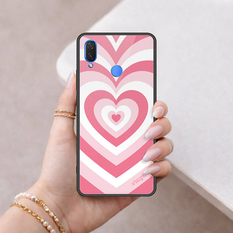 Huawei P Smart Plus Cover - O'Nation Heartbeat Series - HQ Ultra Shine Premium Infinity Glass Soft Silicon Borders Case