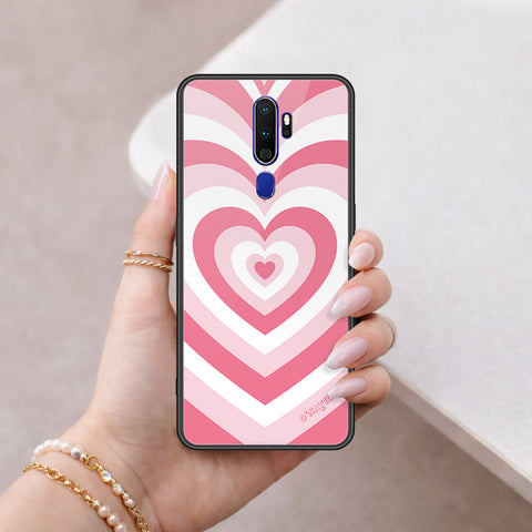 Oppo A5 2020 Cover - O'Nation Heartbeat Series - HQ Ultra Shine Premium Infinity Glass Soft Silicon Borders Case
