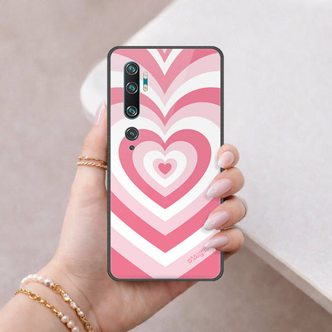 Xiaomi Mi CC9 Pro Cover - O'Nation Heartbeat Series - HQ Ultra Shine Premium Infinity Glass Soft Silicon Borders Case