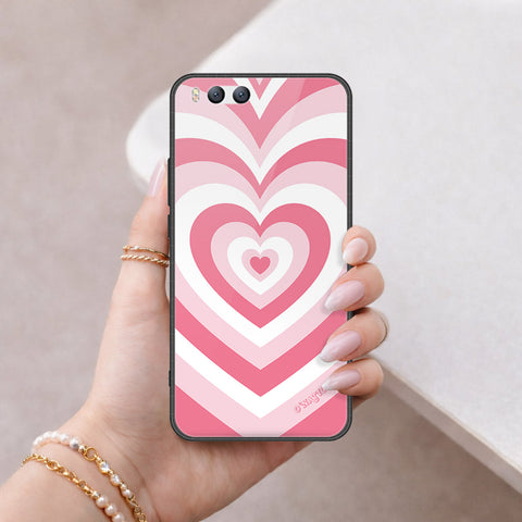 Xiaomi Mi 6 Cover - O'Nation Heartbeat Series - HQ Ultra Shine Premium Infinity Glass Soft Silicon Borders Case