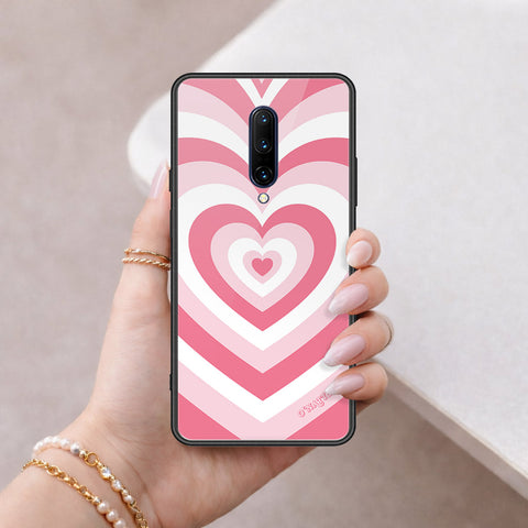 OnePlus 7 Pro Cover - O'Nation Heartbeat Series - HQ Ultra Shine Premium Infinity Glass Soft Silicon Borders Case