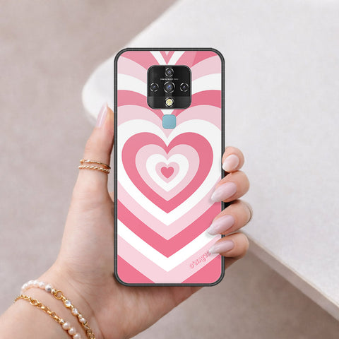 Tecno Camon 16 SE Cover - O'Nation Heartbeat Series - HQ Ultra Shine Premium Infinity Glass Soft Silicon Borders Case