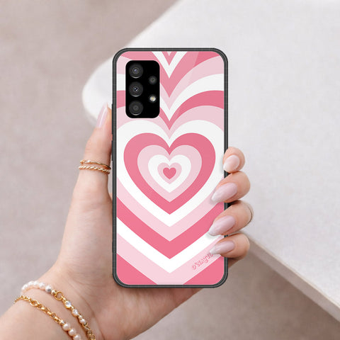 Samsung Galaxy A73 5G Cover - O'Nation Heartbeat Series - HQ Ultra Shine Premium Infinity Glass Soft Silicon Borders Case