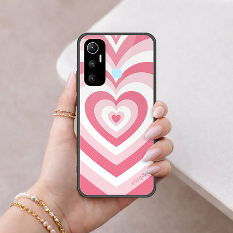 Infinix Hot 11 Cover - O'Nation Heartbeat Series - HQ Ultra Shine Premium Infinity Glass Soft Silicon Borders Case