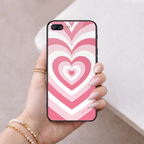 OnePlus 5 Cover - O'Nation Heartbeat Series - HQ Ultra Shine Premium Infinity Glass Soft Silicon Borders Case