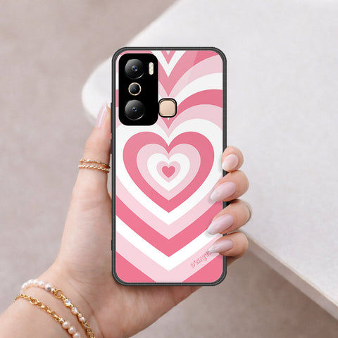 Infinix Hot 20i Cover - O'Nation Heartbeat Series - HQ Ultra Shine Premium Infinity Glass Soft Silicon Borders Case