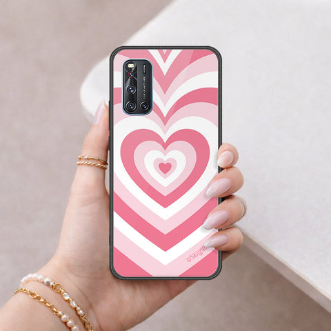 Vivo V19 Cover - O'Nation Heartbeat Series - HQ Ultra Shine Premium Infinity Glass Soft Silicon Borders Case
