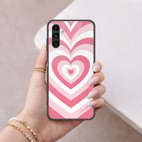 Samsung Galaxy A04s Cover - O'Nation Heartbeat Series - HQ Ultra Shine Premium Infinity Glass Soft Silicon Borders Case