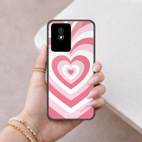 Vivo Y02A Cover - O'Nation Heartbeat Series - HQ Ultra Shine Premium Infinity Glass Soft Silicon Borders Case
