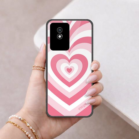 Vivo Y02t Cover - O'Nation Heartbeat Series - HQ Ultra Shine Premium Infinity Glass Soft Silicon Borders Case
