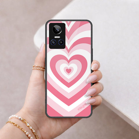 Realme GT Neo 3 Cover - O'Nation Heartbeat Series - HQ Ultra Shine Premium Infinity Glass Soft Silicon Borders Case