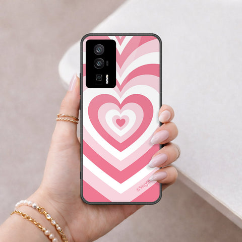 Xiaomi Redmi K60 Cover - O'Nation Heartbeat Series - HQ Ultra Shine Premium Infinity Glass Soft Silicon Borders Case