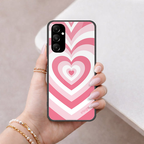 Samsung Galaxy A05s Cover - O'Nation Heartbeat Series - HQ Ultra Shine Premium Infinity Glass Soft Silicon Borders Case