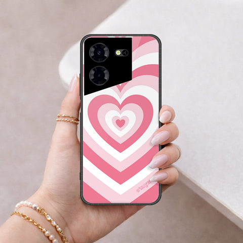 Tecno Pova 5 Pro Cover - O'Nation Heartbeat Series - HQ Ultra Shine Premium Infinity Glass Soft Silicon Borders Case