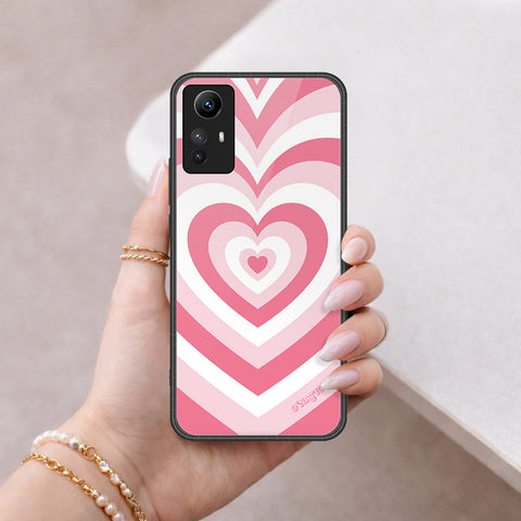 Xiaomi Redmi Note 12S Cover - O'Nation Heartbeat Series - HQ Ultra Shine Premium Infinity Glass Soft Silicon Borders Case