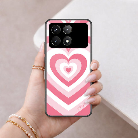 Xiaomi Poco X6 Pro Cover - O'Nation Heartbeat Series - HQ Ultra Shine Premium Infinity Glass Soft Silicon Borders Case