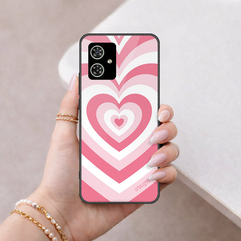 Motorola Moto G64 Cover - O'Nation Heartbeat Series - HQ Ultra Shine Premium Infinity Glass Soft Silicon Borders Case