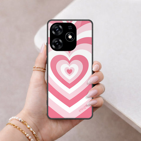 Tecno Spark 10 Pro Cover - O'Nation Heartbeat Series - HQ Ultra Shine Premium Infinity Glass Soft Silicon Borders Case