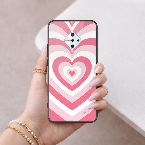 Vivo Y9s Cover - O'Nation Heartbeat Series - HQ Ultra Shine Premium Infinity Glass Soft Silicon Borders Case
