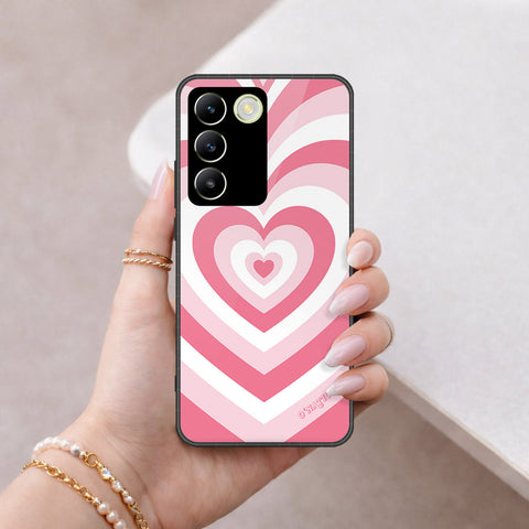 Vivo Y100 4G Cover - O'Nation Heartbeat Series - HQ Ultra Shine Premium Infinity Glass Soft Silicon Borders Case