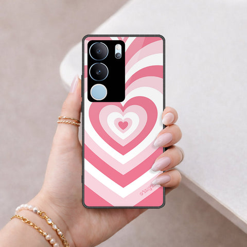 Vivo V29 Pro Cover - O'Nation Heartbeat Series - HQ Ultra Shine Premium Infinity Glass Soft Silicon Borders Case